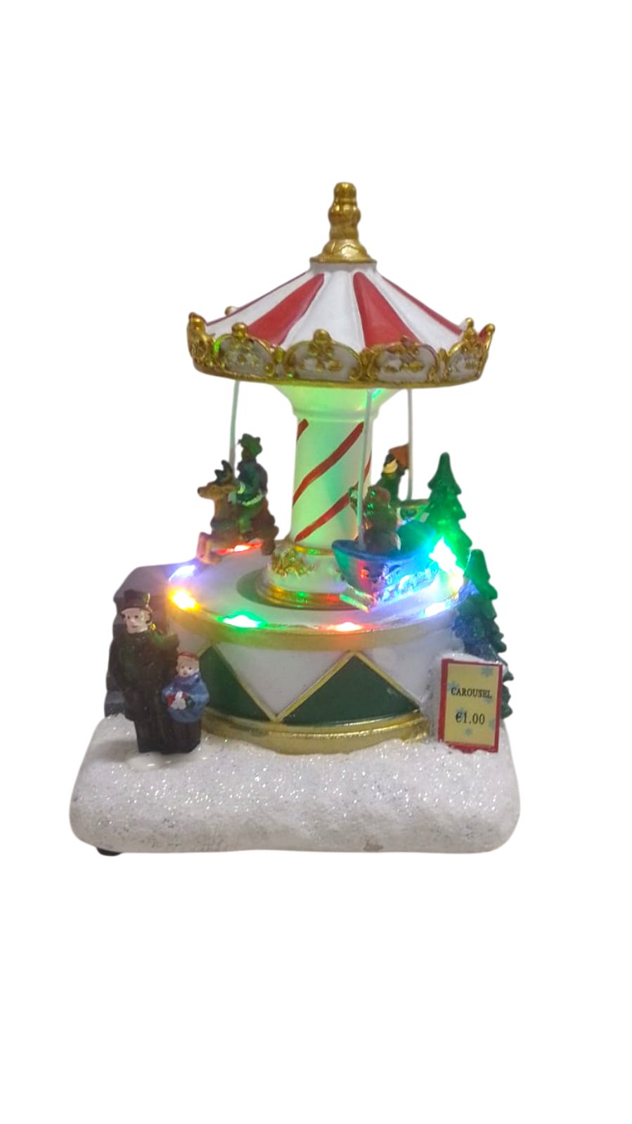 CARROSSEL NATAL C/LUZ E SOM
